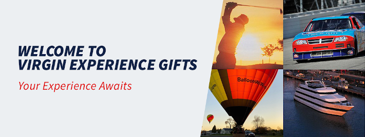 Welcome to Virgin Experience Gifts! Your experience awaites..