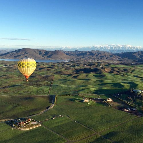 California Hot Air Balloon Ride near San Diego