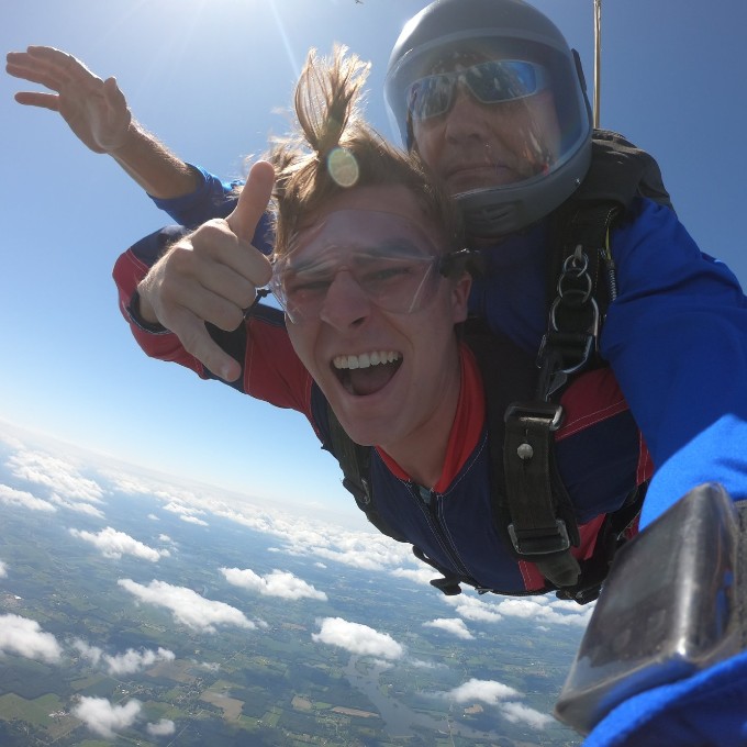 Tandem Skydiving in Cleveland