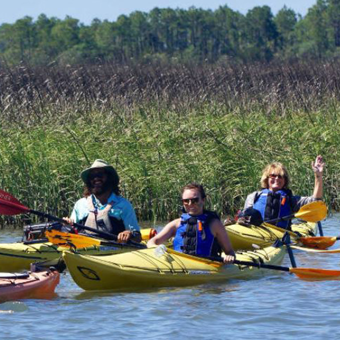 Kayaking in Charleston
