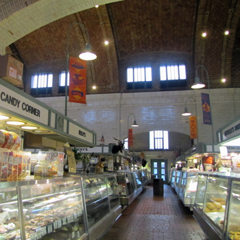 Inside West Side Market in Cleveland