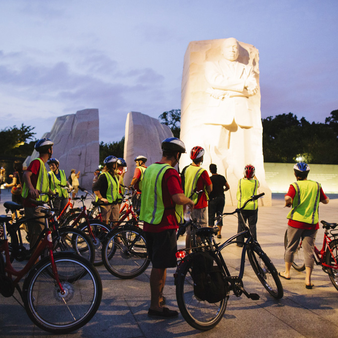 Guided Sunset Bike Tour of DC