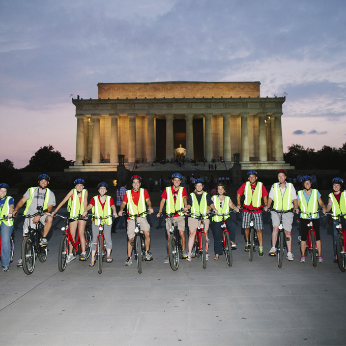 Evening Bike Tour or DC Monuments