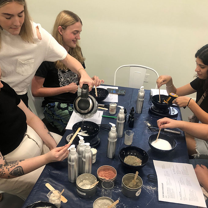 Group Clay Mask Workshop