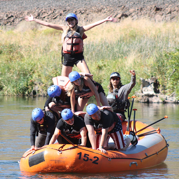 Rafting in Oregon