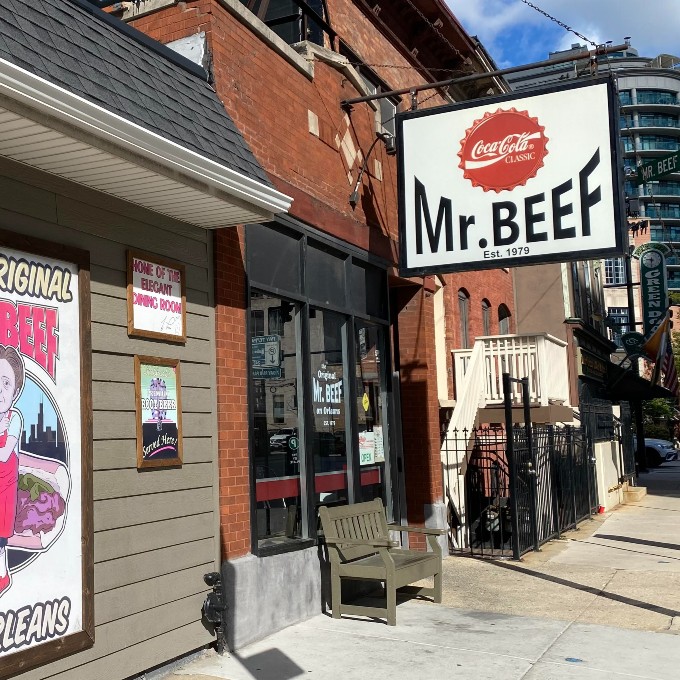 Mr.Beef Iconic Restaurant in Chicago