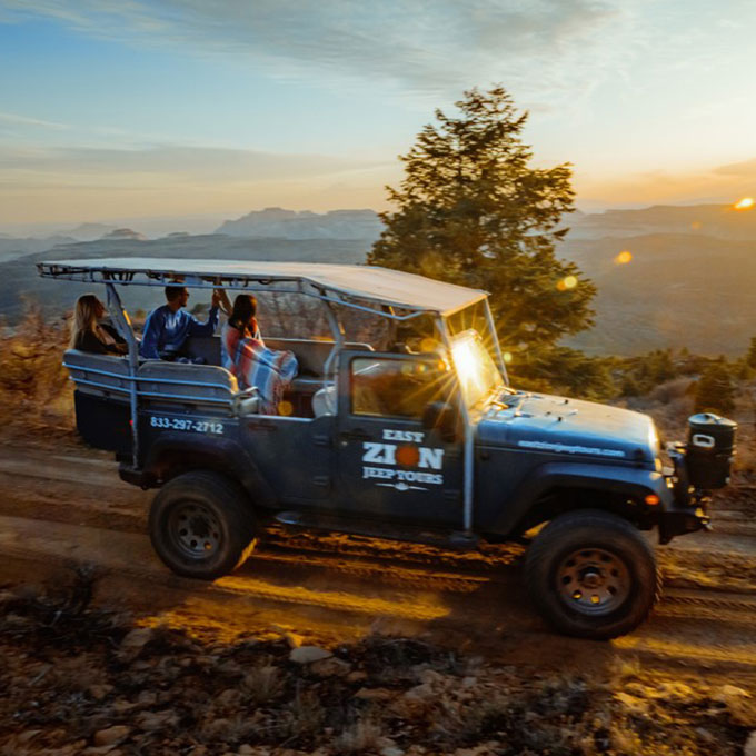 Zion Sunset Jeep Tour Virgin Experience Gifts