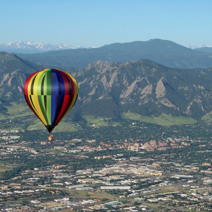Ride in a Balloon near Denver