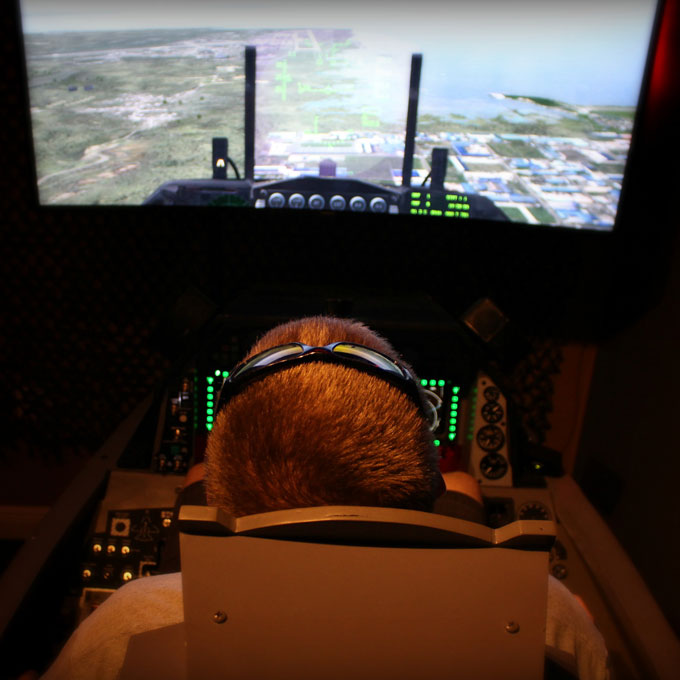 Fly a Fighter Jet Flight Simulator in Tampa Bay