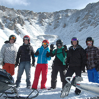 Group Shot of Performance Snowmobiling