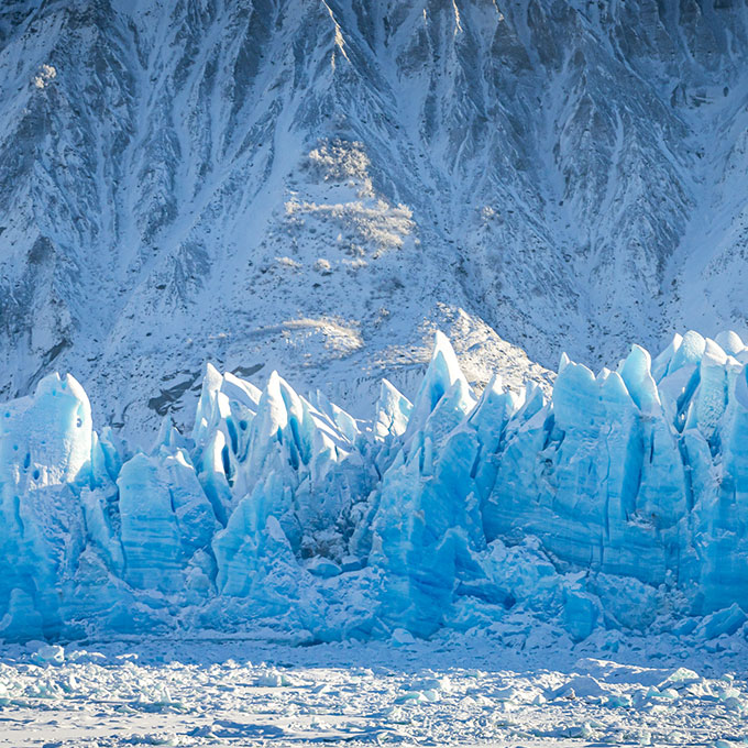 Ice Wall in Alaska