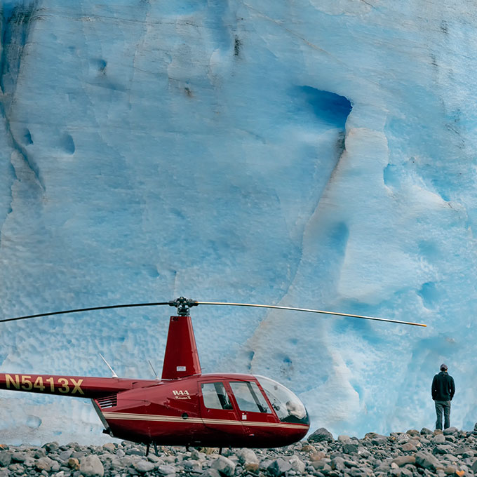 Ice Wall Helicopter Tour