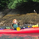 Woman Posing in Kayak