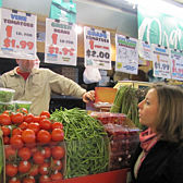 Cleveland West Side Market Tour Produce Booth