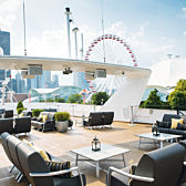 Gourmet Lunch Cruise Deck in Chicago