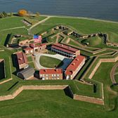 Unique View of Baltimore Garden from Sky