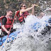 Group Whitewater Rafting