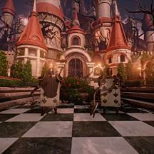 Castle in Alice and Wonderland VR Room