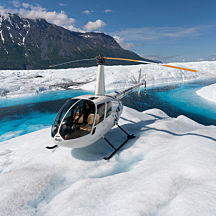 Glacier Landing in Alaska
