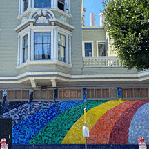 San Francisco Rainbow Mural
