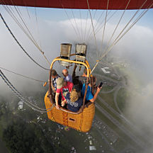 Views from Hot Air Balloon during Private Ride 
