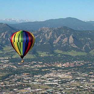 Ride in a Balloon near Denver