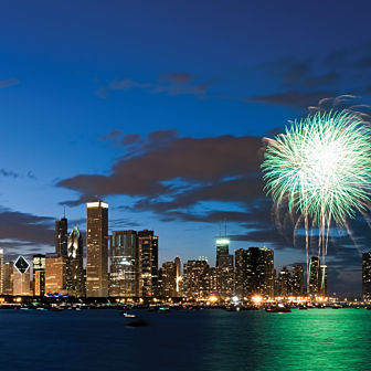 Chicago: Fireworks Dinner Cruise From Virgin Experience Gifts Gifts