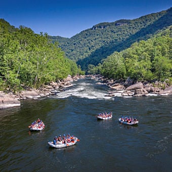 Whitewater Raft the Lower New River