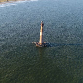 See the Morris Island Lighthouse