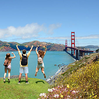 Golden Gate Bridge on San Francisco Tour