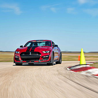 Race a Ford Mustang Shelby GT500 in Texas 