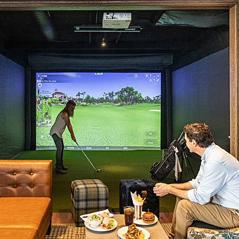 Couples Golf Simulator