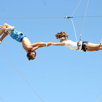 Fly on a Trapeze near Phoenix Fly on a Trapeze near Phoenix