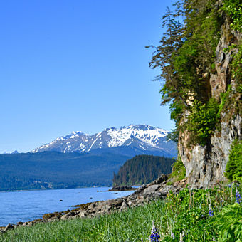 Douglas Island View of Juneau