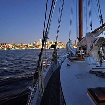 Sunset Sail in Seattle