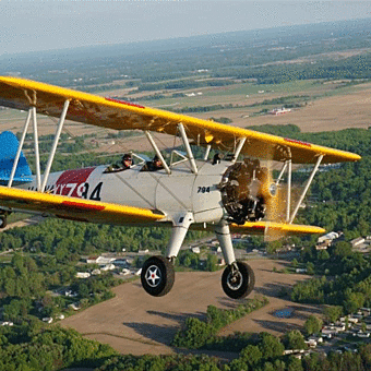 Aerobatic Thrill Ride near Charlotte