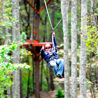 mammoth zipline