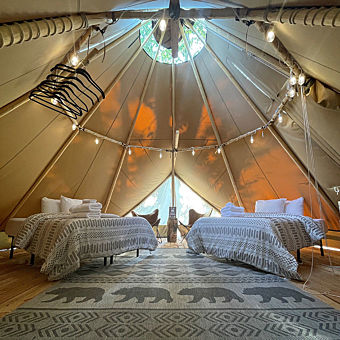Glamping in Montana