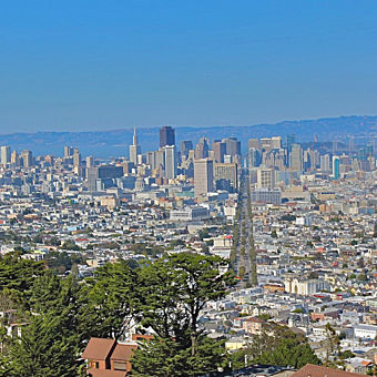 View of San Francisco From a hike View of San Francisco From a hike