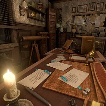 Brown Old VR Room Brown Old VR Room