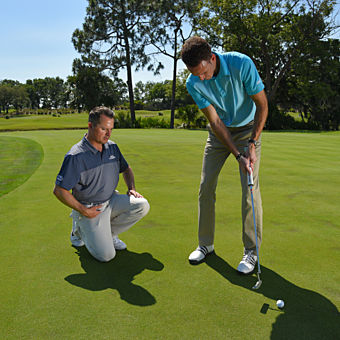 Playing Lesson with a PGA Pro Playing Lesson with a PGA Pro