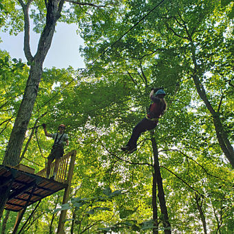 Zipline in Southern Indiana Zipline in Southern Indiana