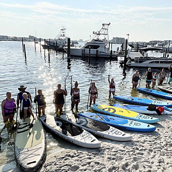 Paddleboard lesson Paddleboard lesson