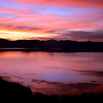 Sunset Helicopter Tour around Lake Tahoe