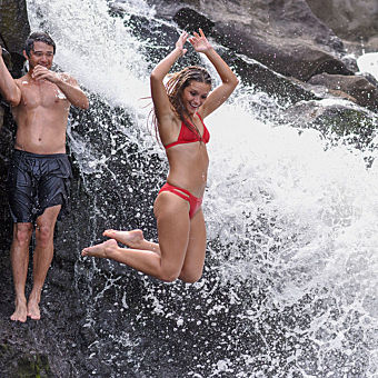 Swim at Umauma Falls