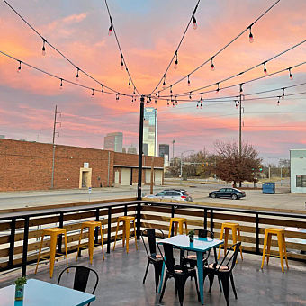 Patio at Brewery