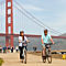 Bike over the Golden Gate Bridge 