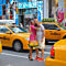 Couple with Taxis