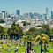 San Francisco Skyline from Park