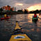 Sunset Kayaking in Chicago